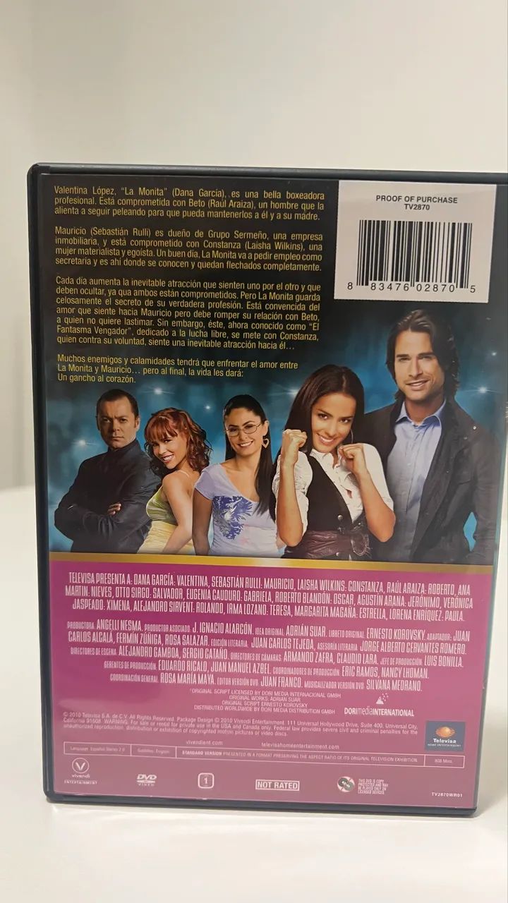 DVD da novela mexicana Un Gancho Al Corazón  - Foto 3