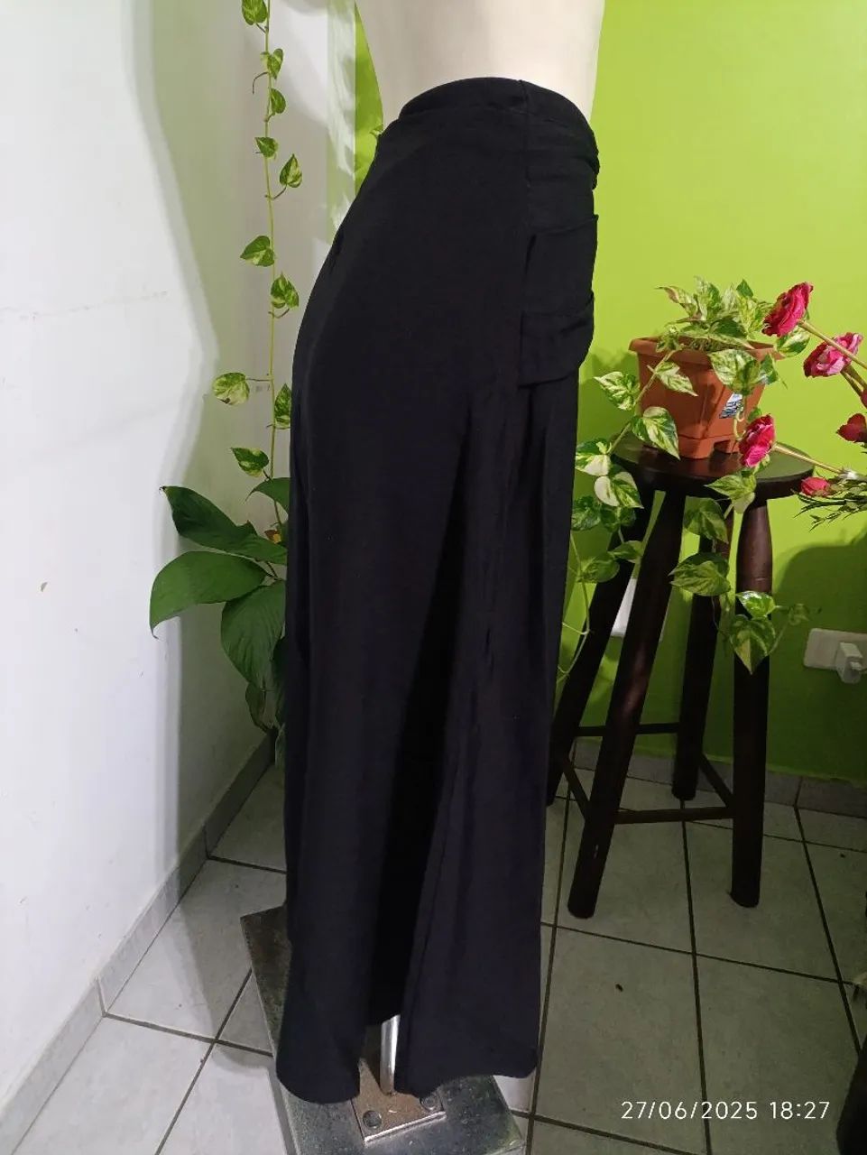 Saia Preta longa da Cortelle - P/M