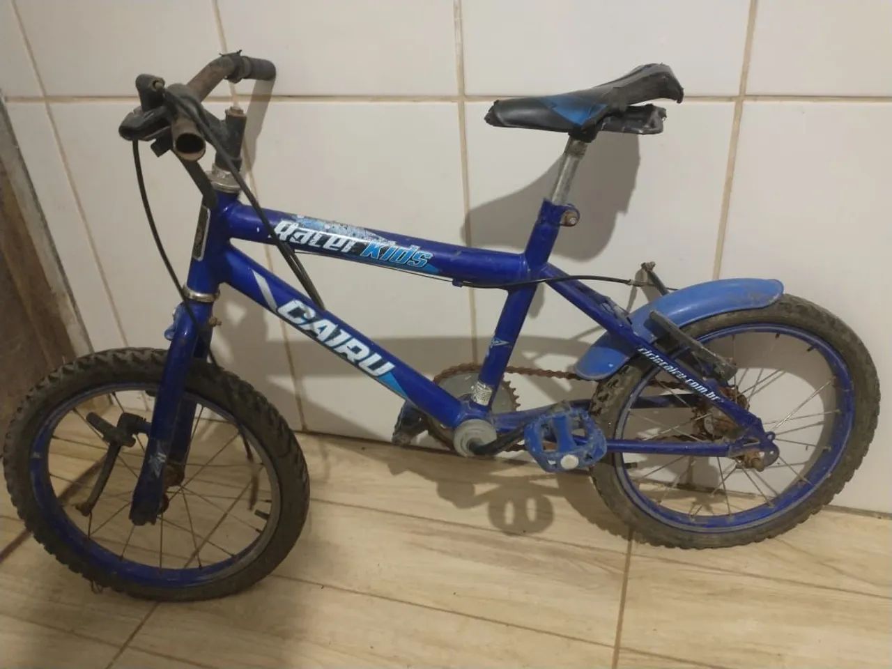 Bicicleta Aro 16 Cairu Azul Infantil.  - Foto 2