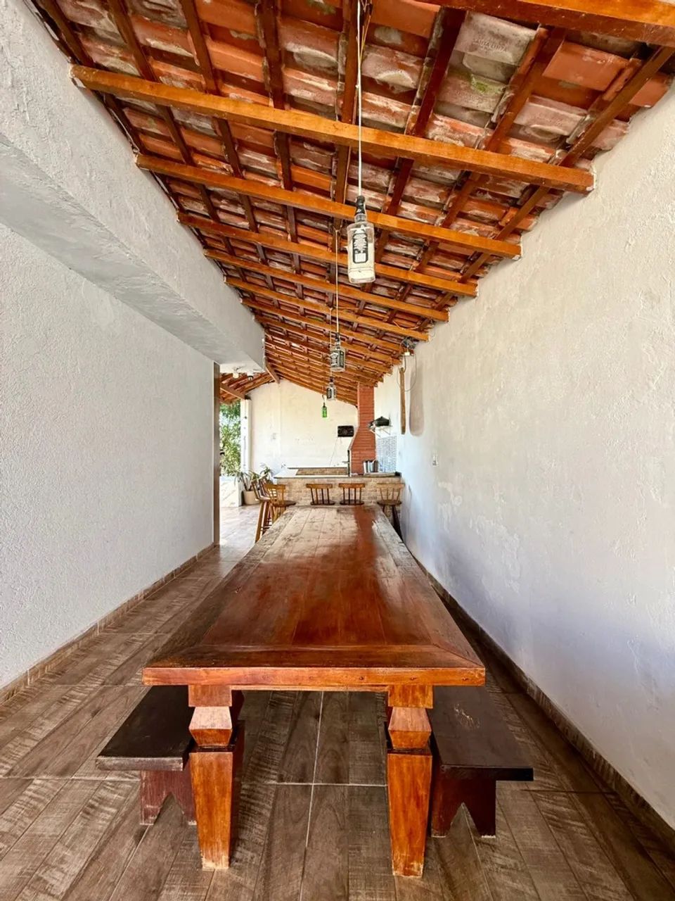 Casa de temporada com piscina e churrasqueira - Foto 3