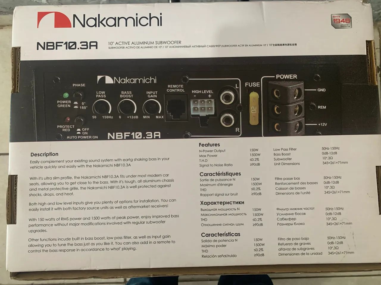 Subwoofer Nakamichi - Foto 2