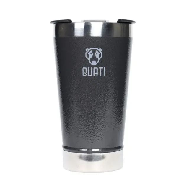 Copo Térmico Quati com Abridor 473ml Black - WZetta - Foto 2