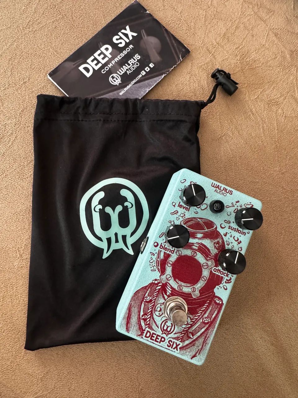 Walrus Audio - Deep Six - Instrumentos musicais - Setor