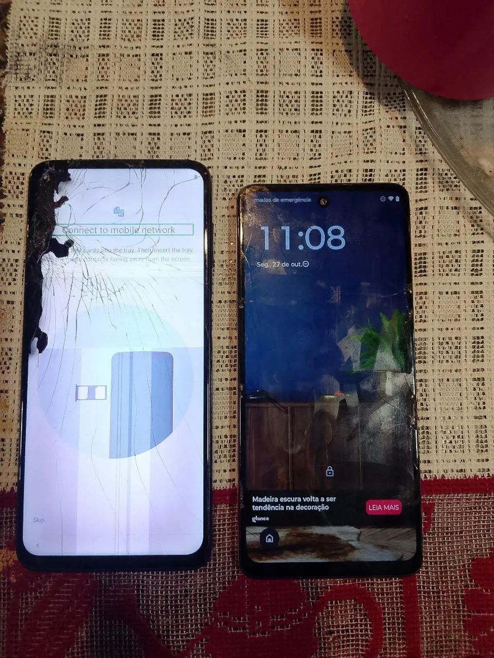 Moto g 9 plus troca de display 350$ 128g