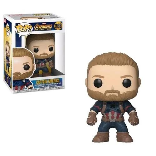 Funko Pop Marvel: Avengers Infinity War - Capitain America #288 - Foto 2