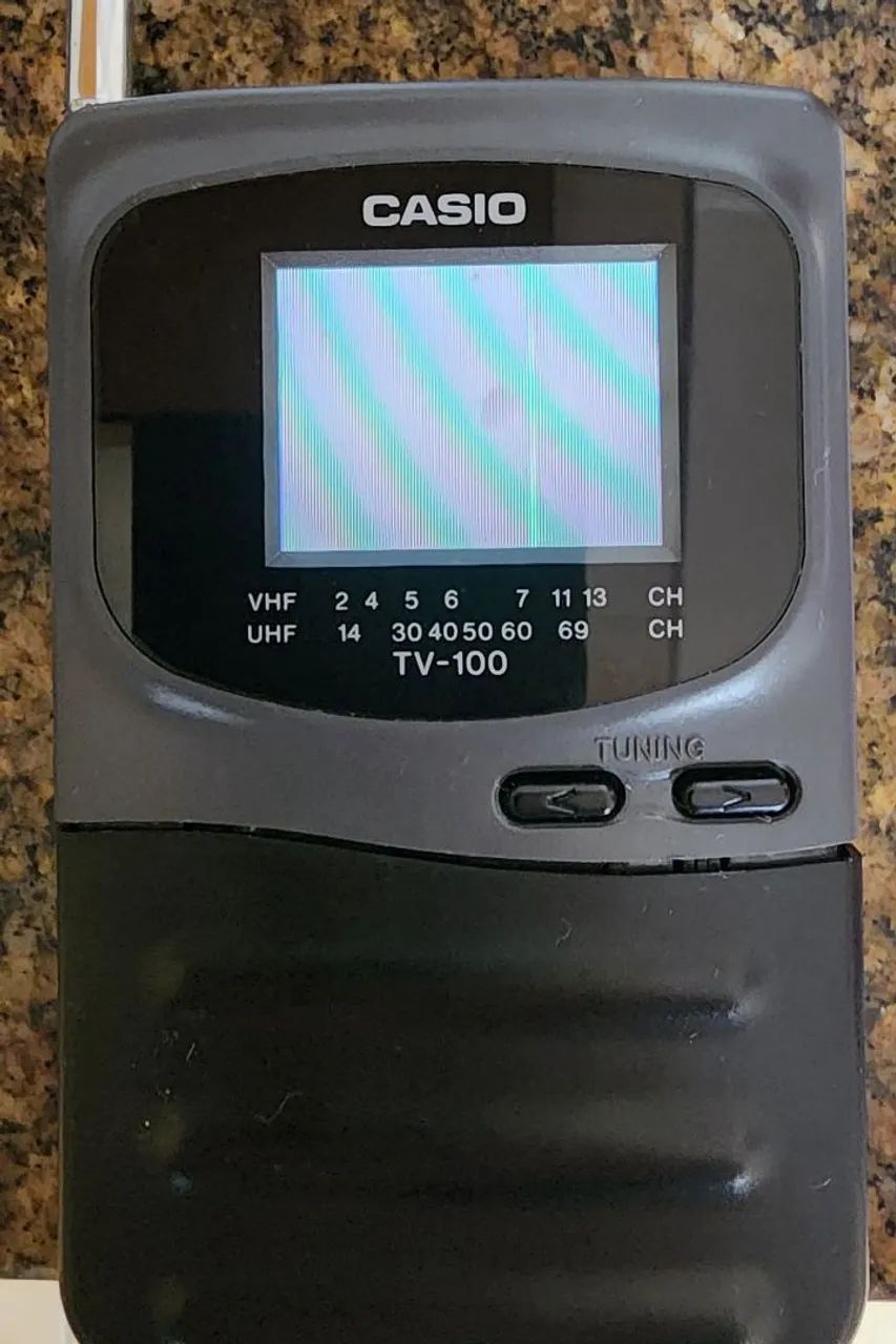 TV Portátil Casio TV-100