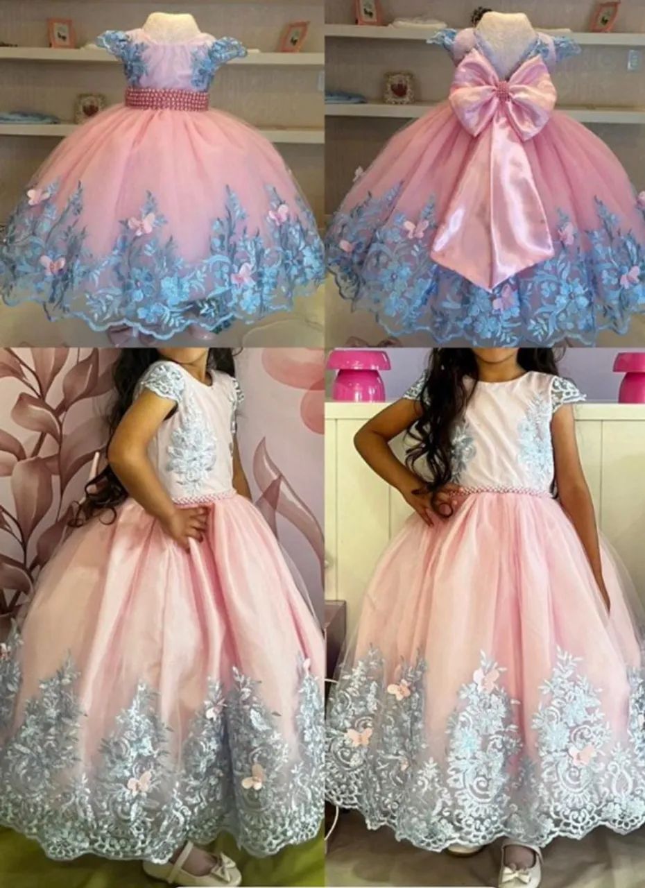 Vestido de Festa - Jardim encantado. Parcelo no cartão em até 10x (add juro da maquininha)