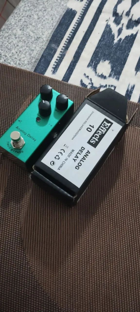 Pedal Analógico Delay novo com carregador  - Foto 4