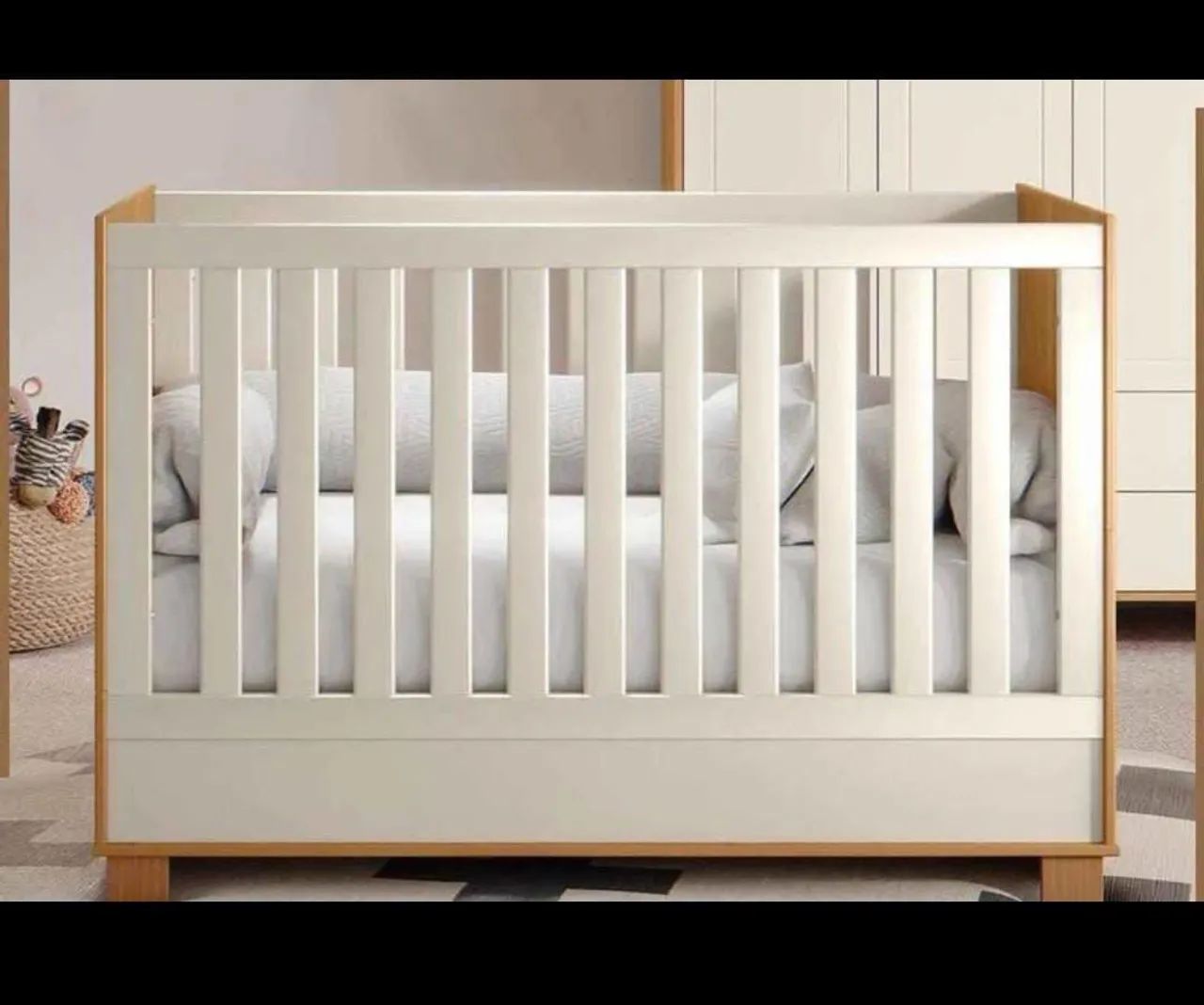 Berço Moderno para Bebê - Qualidade e Conforto