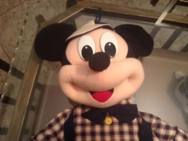 Boneco Mickey Mouse. Porta Objetos. Original ( Disney )