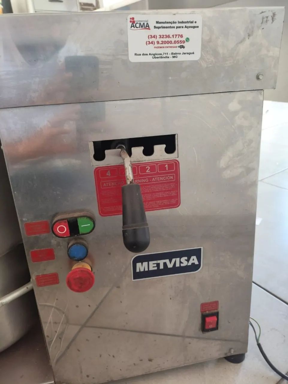 BATEDEIRA INDUSTRIAL INOX 220V EXCELENTE SEMI NOVA  - Foto 2
