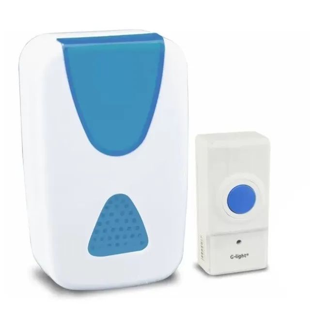 CAMPAINHA SEM FIO C/ CIRCUITO CODIFICADO 32 TOQUES DB004 P/ BATERIAS AAA