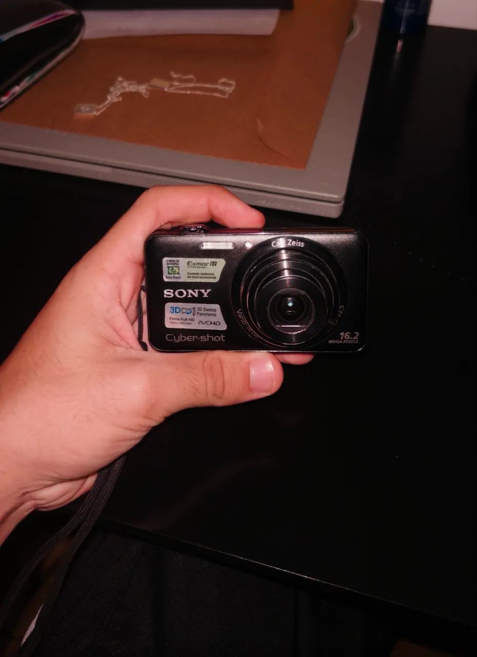 Sony Cyber-shot Dsc-wx70 Compacta Cor Black - 16.2MP - Câmeras e