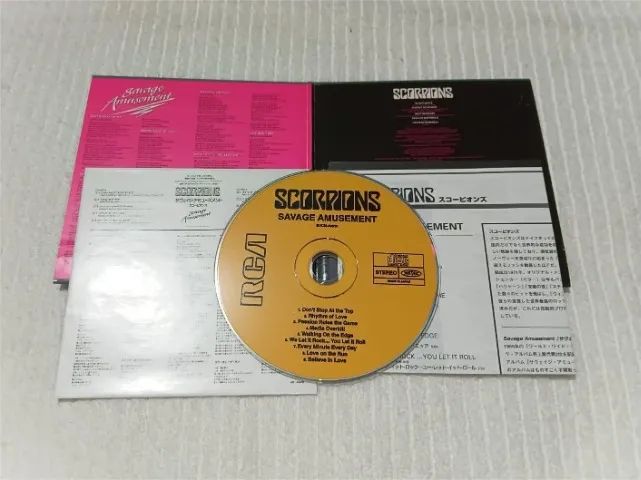 Scorpions - Savage Amusement - Cd Papersleeve Importado Russia - Foto 3