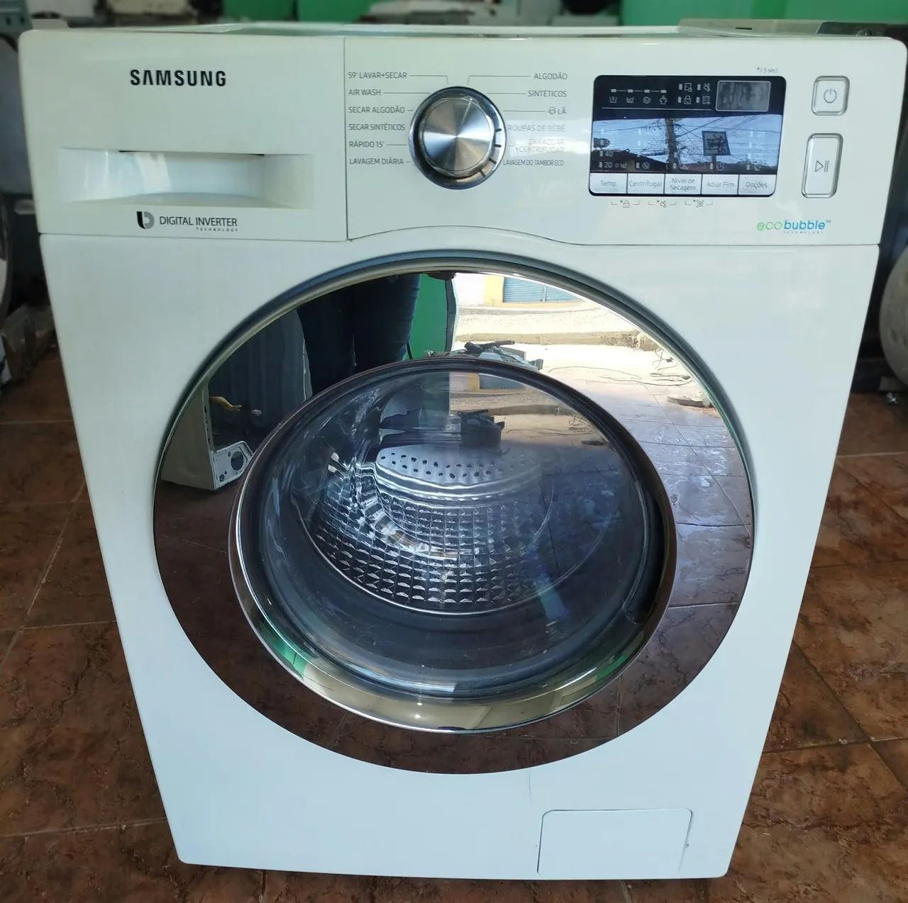 Lava e seca Samsung 10.2kg ecobubble  - Foto 3