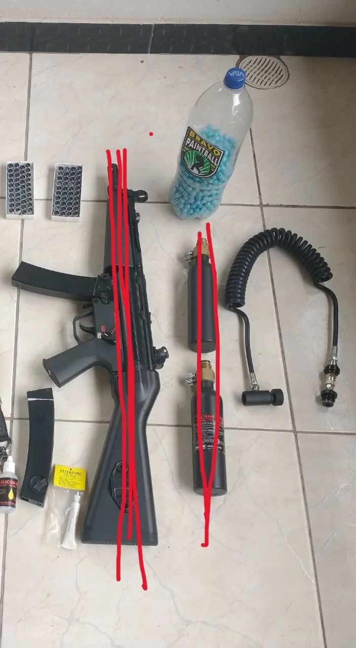 Marcador excelente estado Mp5 Ram 12s - Foto 3