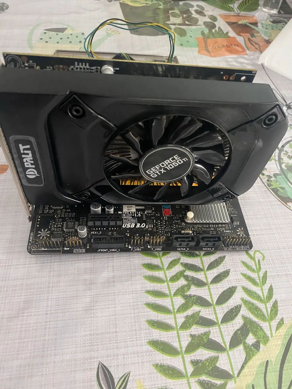 Kit I5-7400, placa mãe H110M, GTX 1050 ti - Foto 3