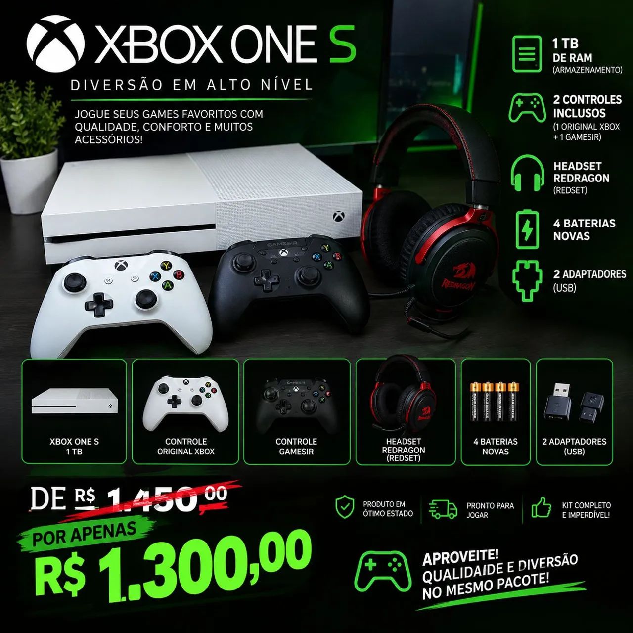 Xbox one S 1TB