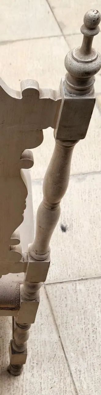 5 Cadeiras entalhadas Vintage Sofisticadas para reformar  - Foto 4