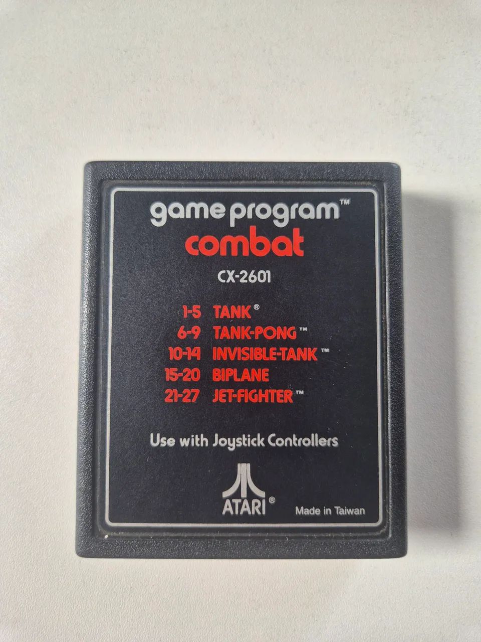 Cartucho Combat Atari