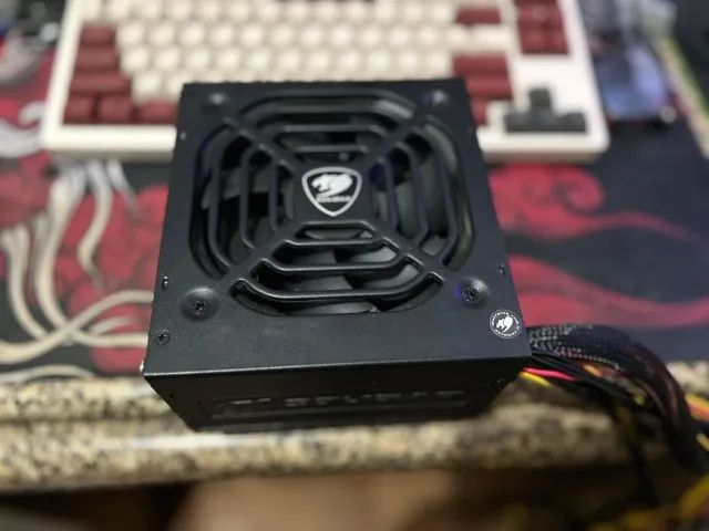 Fonte Cougar 500W 80 Plus-Praticamente nova - Foto 3