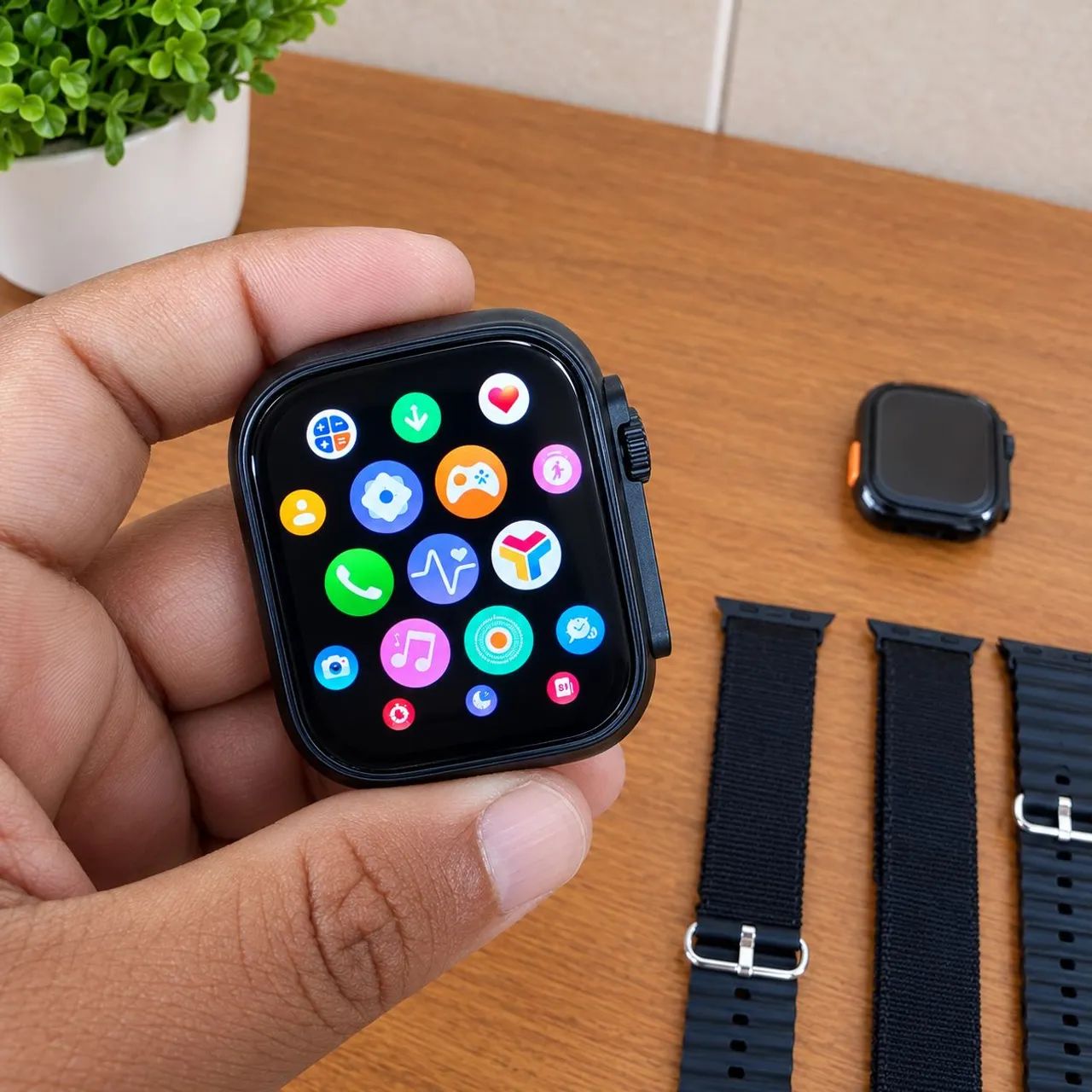 Smartwatch T800 com 2 Pulseiras Ajustáveis - Foto 4