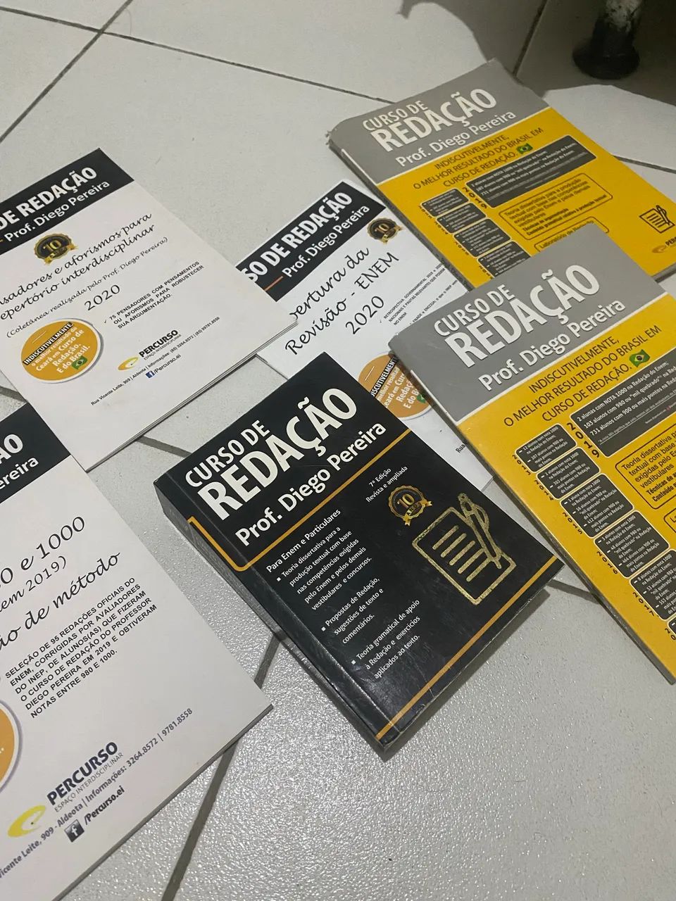 Material curso de Redação completo para vestibular 
