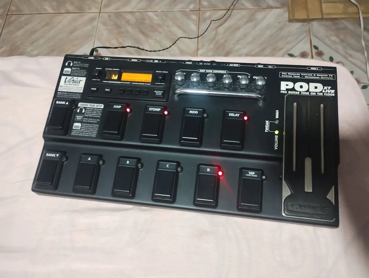 Pedaleira POD XT LIVE - Instrumentos musicais - Cidade Jardim