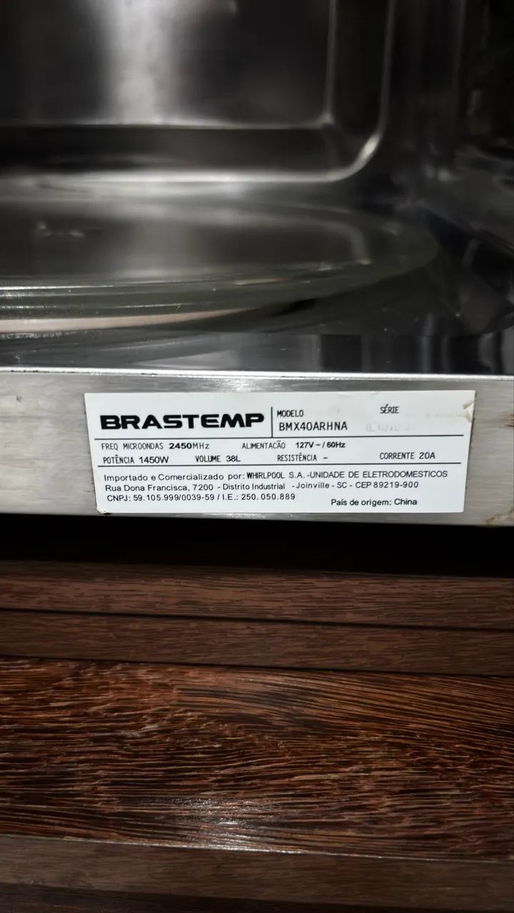 Microondas Brastemp 38L - Foto 2
