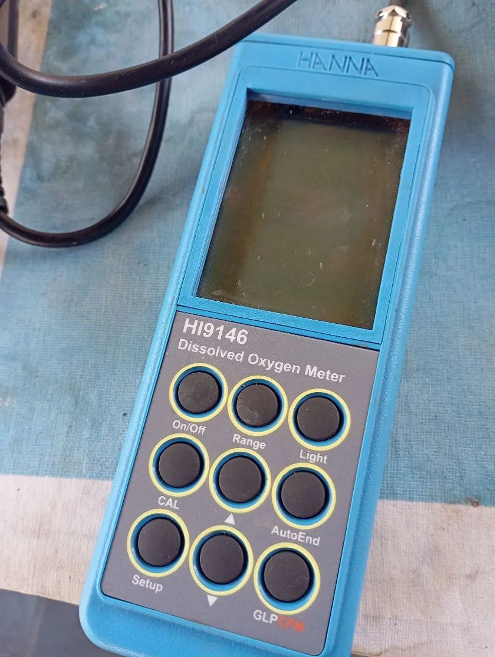 Medidor portátil de oxigênio 