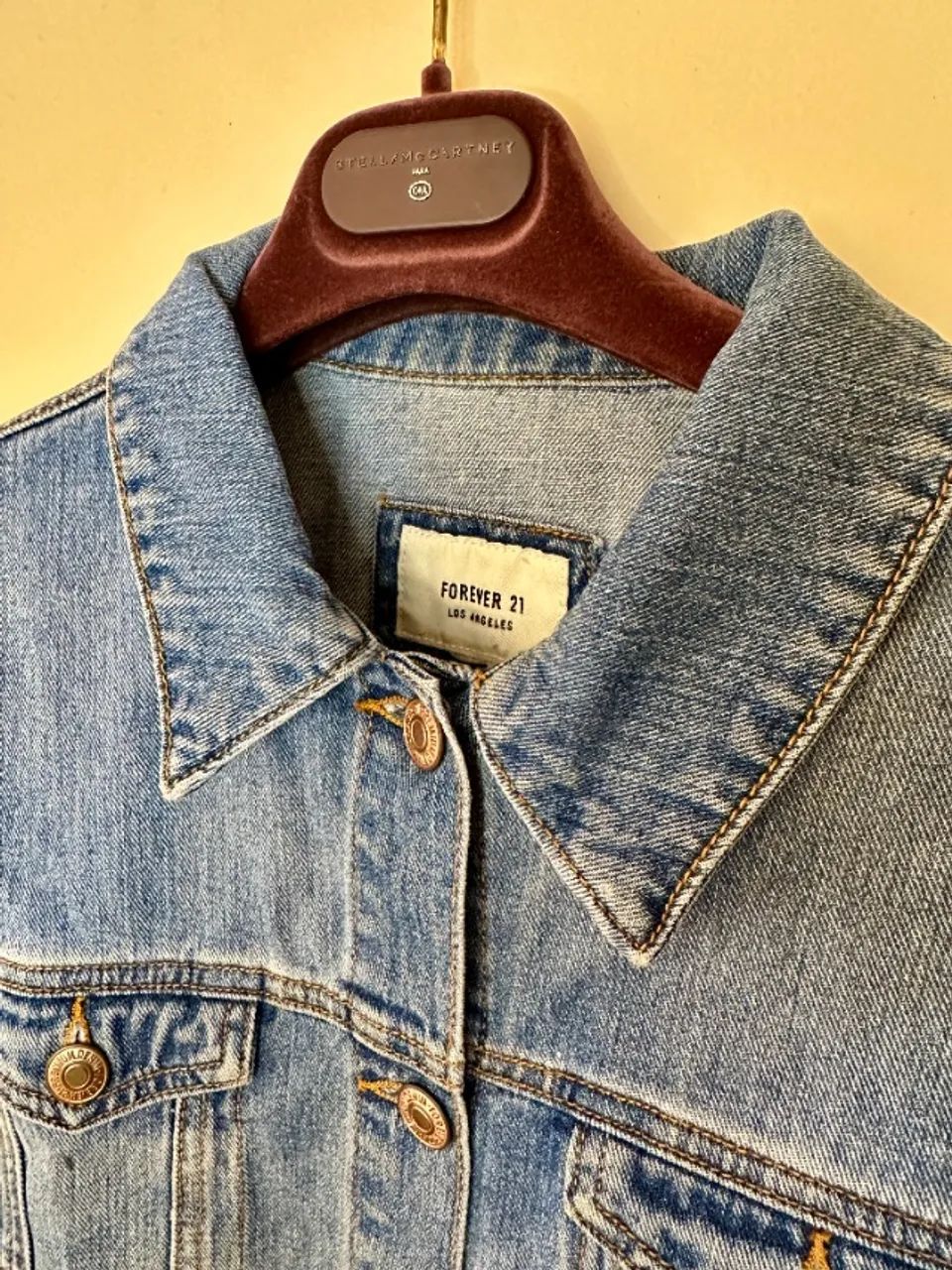 jaqueta jeans forever 21 - Foto 4