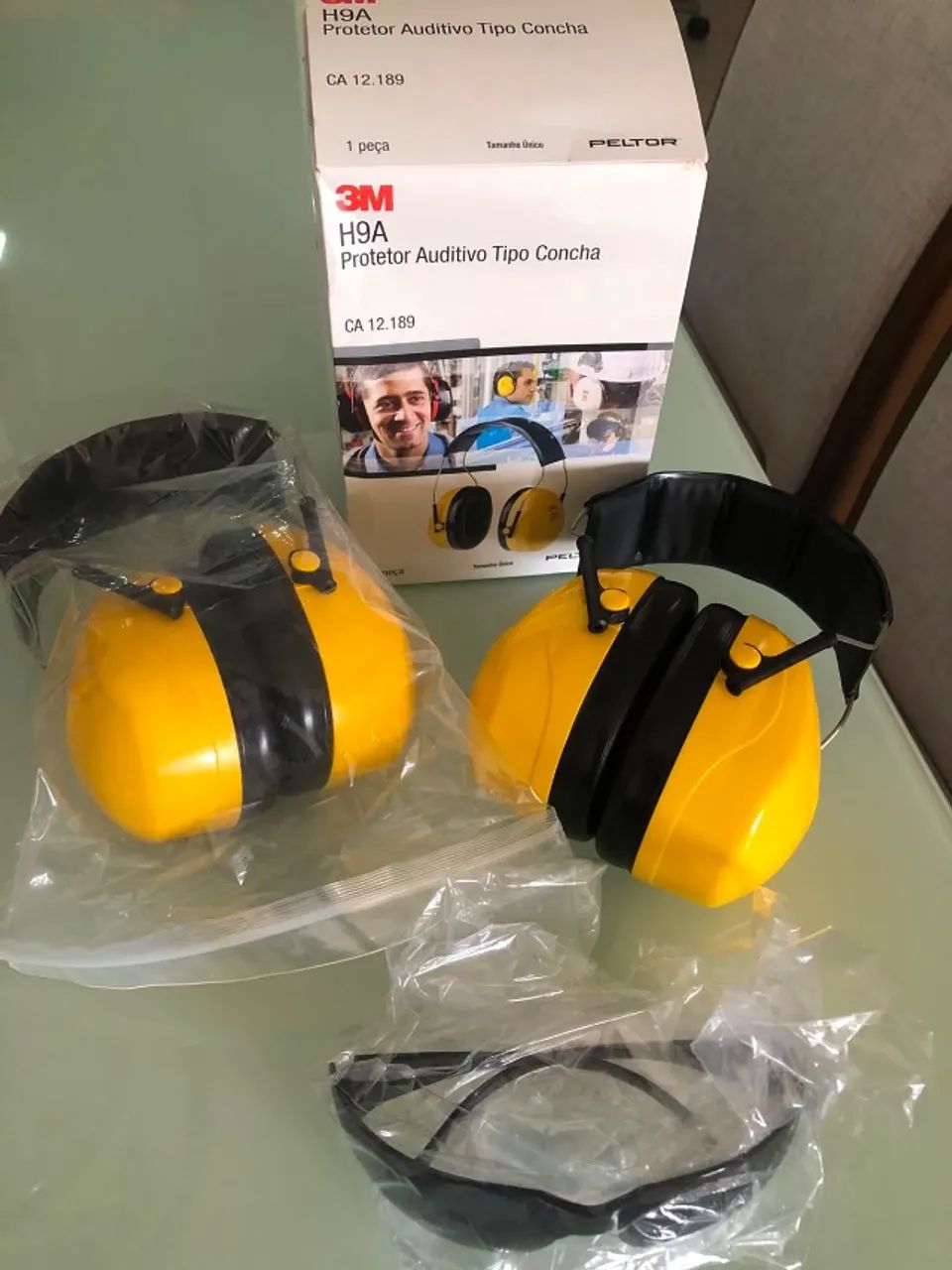 Kit Protetores Auditivos tipo concha H9A 3M PELTOR