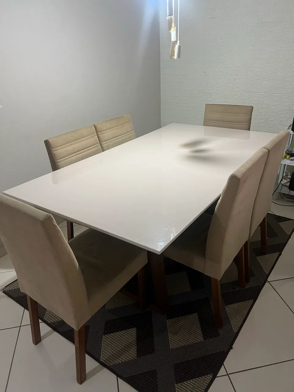 Mesa de jantar com 6 cadeiras  - Foto 3