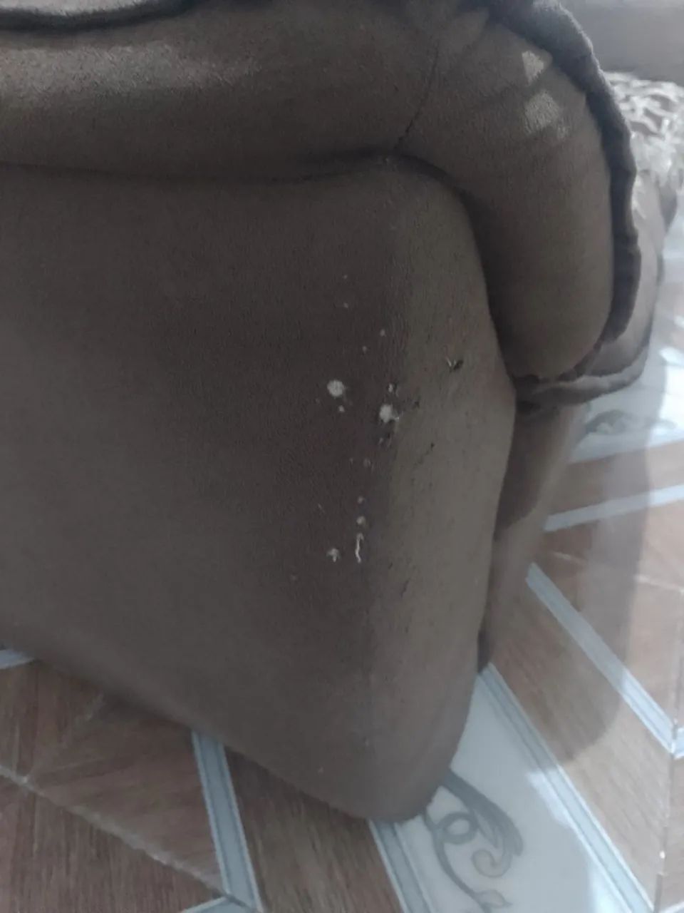 Sofá 3 lugares para reforma R$200 - Foto 3