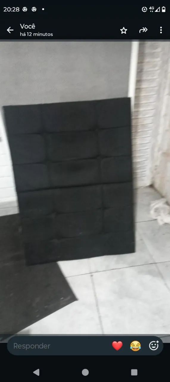 Base de cama e cabeceira 