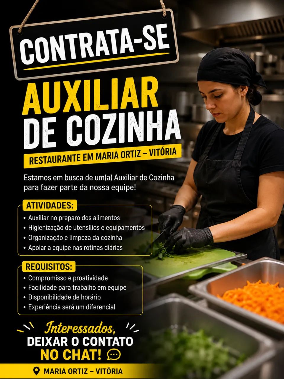 Vaga de emprego 