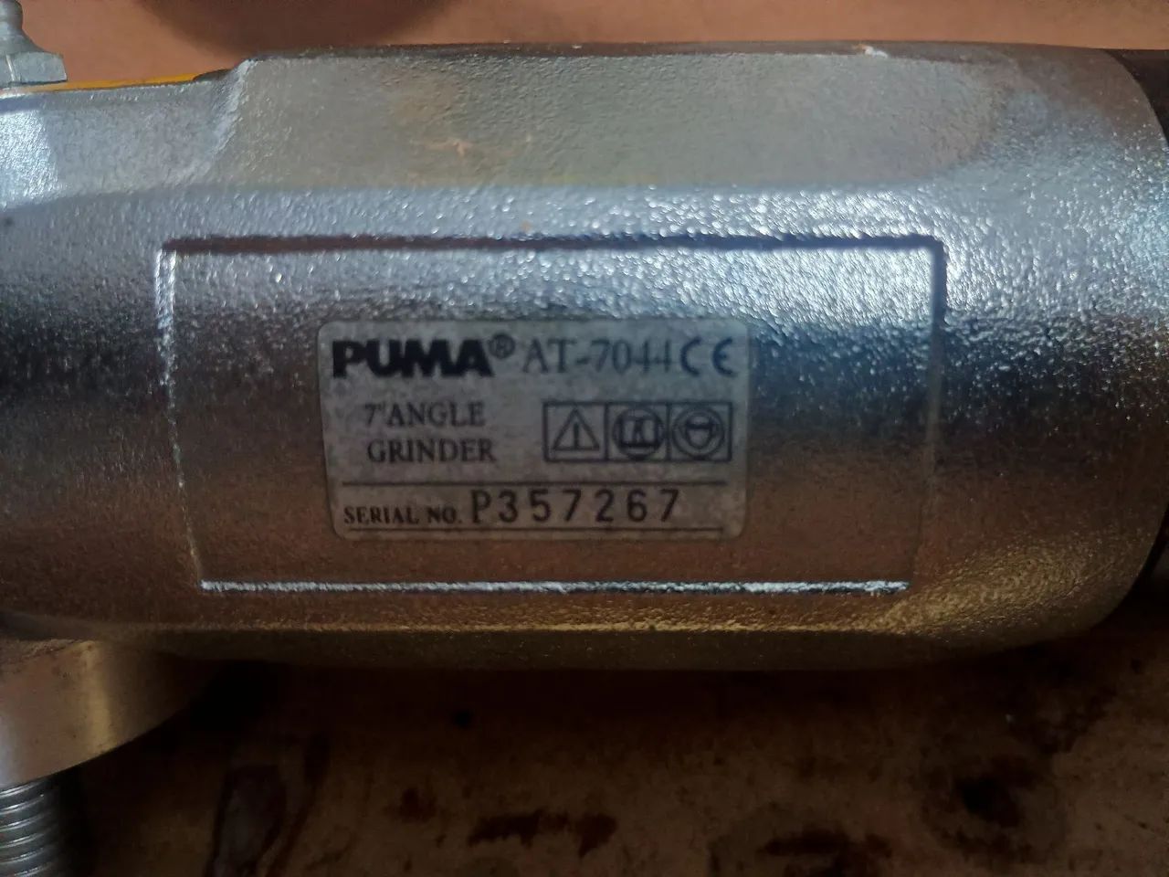Esmerilhadeira angular 7" pneumática PUMA - Foto 3