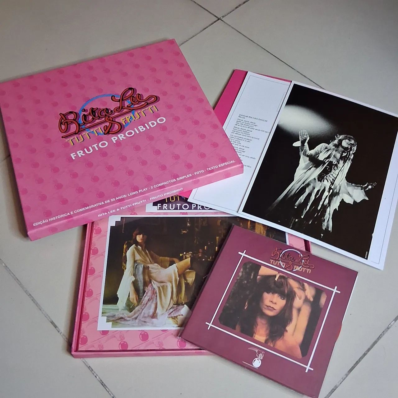 Vinil Rita Lee Fruto Proibido ( Box LP + Compacto ) - Foto 3