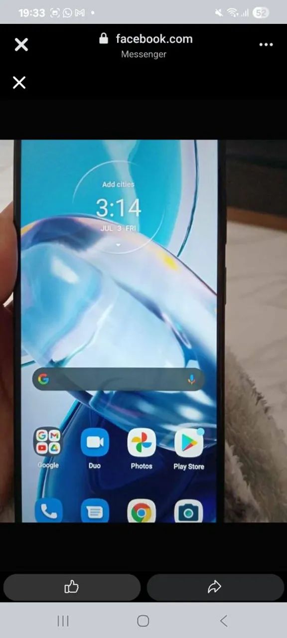 Celular Motorola seminovo E22 - Foto 3