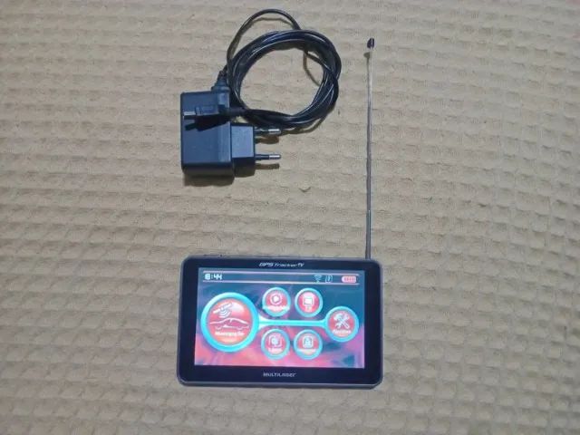 APARELHO GPS COM TV DIGITAL + FM MARCA MULTILAZER 