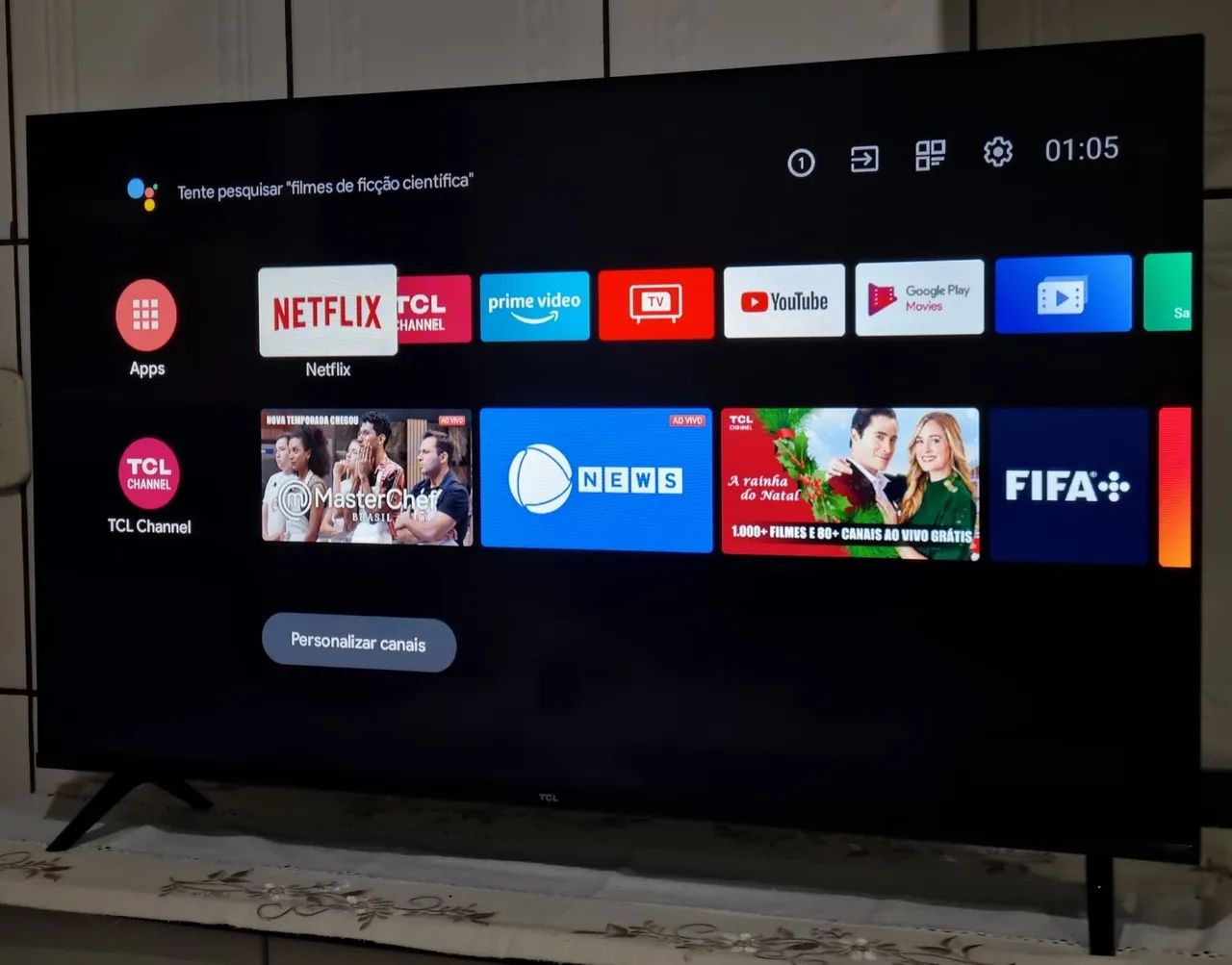 Tv Smart 43 polegadas TCL Android  - Foto 2