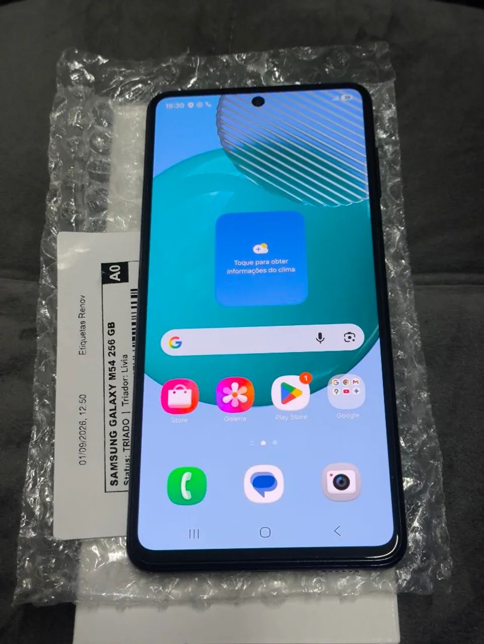 Samsung m54 5g 256gb memória perfeito 