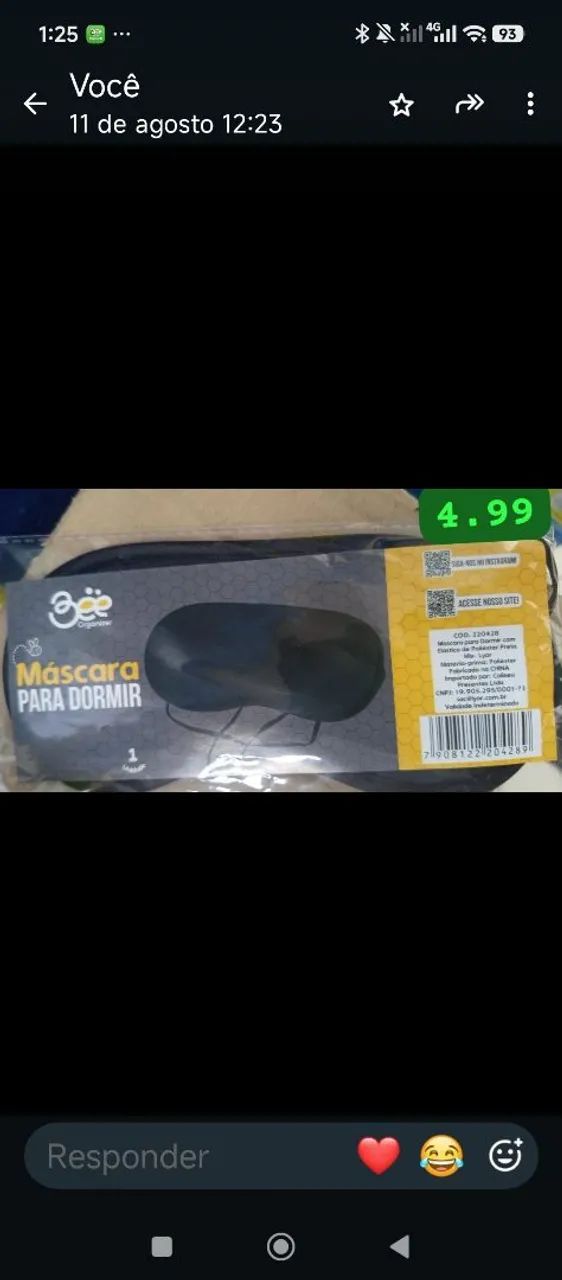 Máscara p dormi 