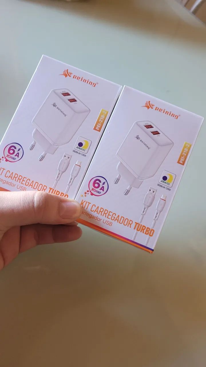 Carregador completo iPhone 