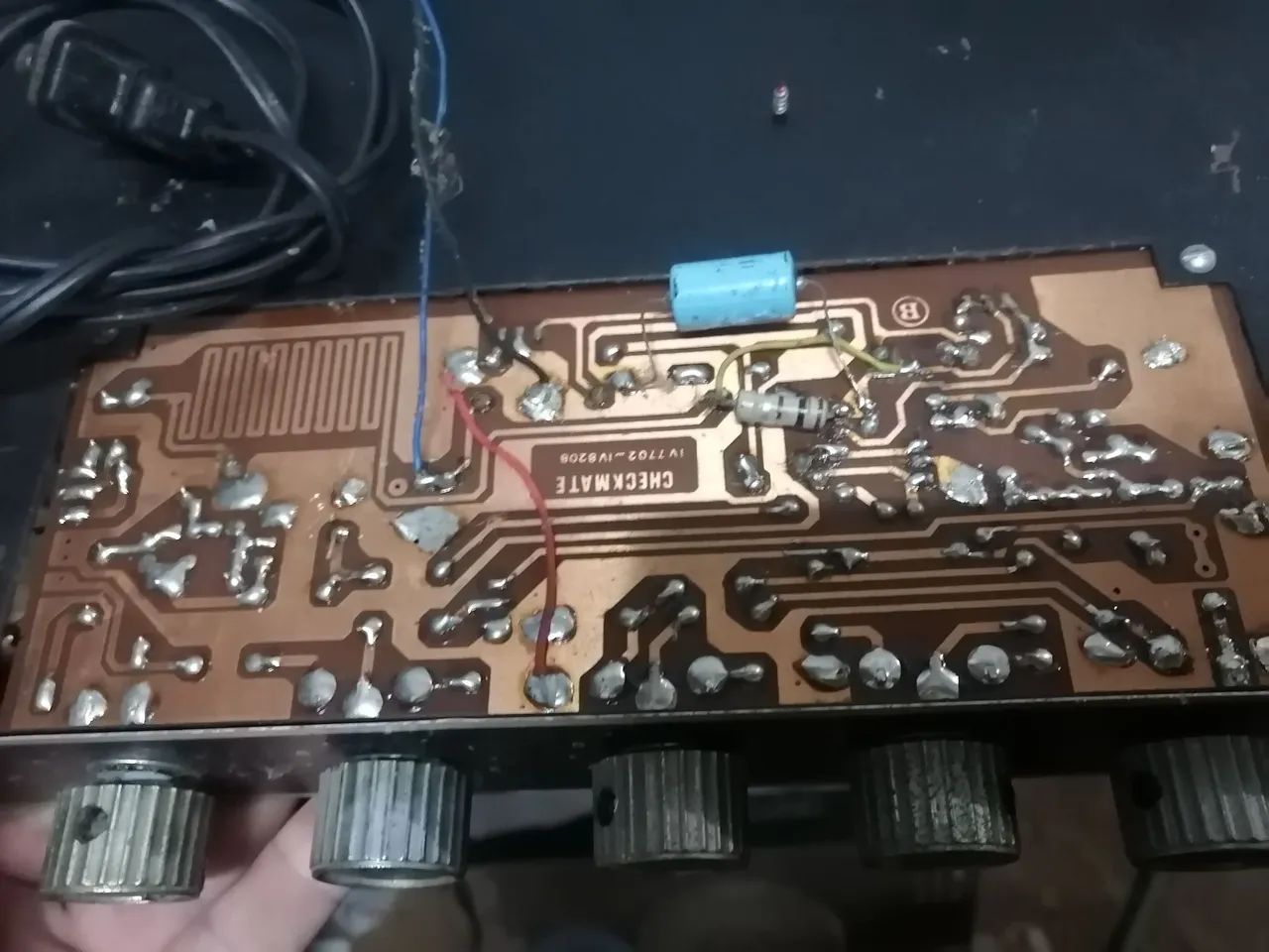 Amplificador antigo pra conserto!  - Foto 3