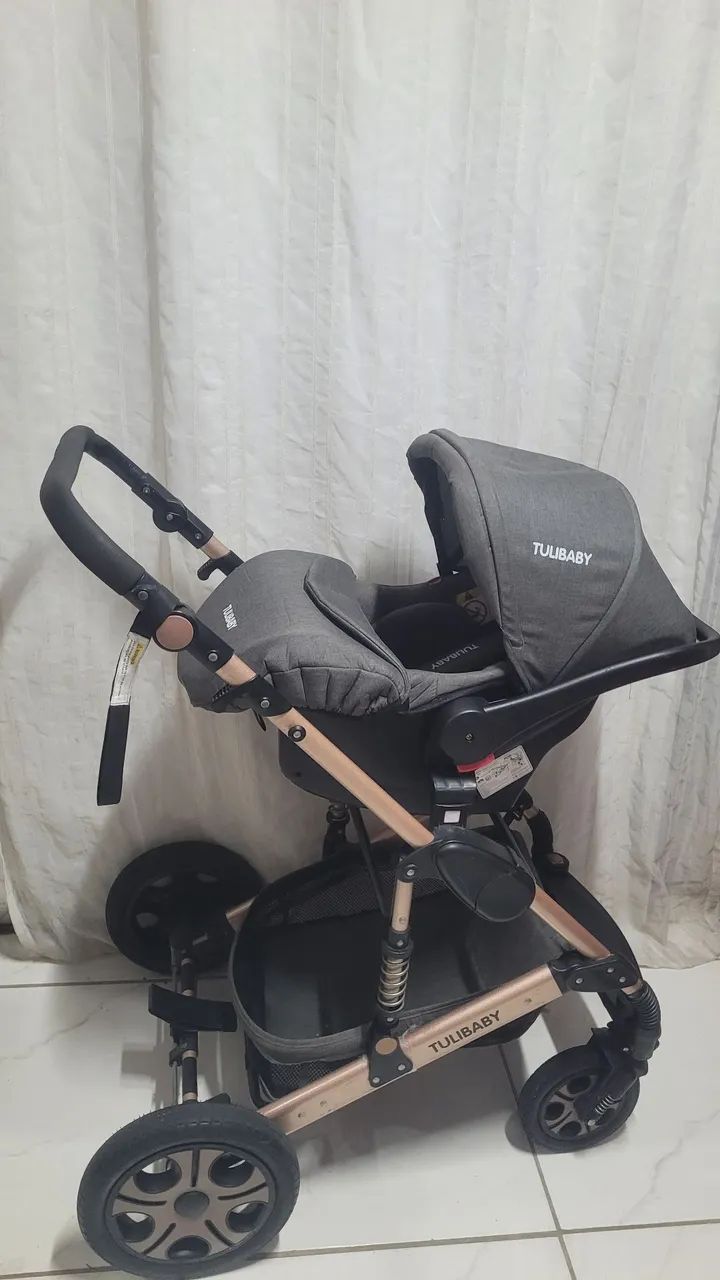 Carrinho de bebê 3 em 1 - Foto 5