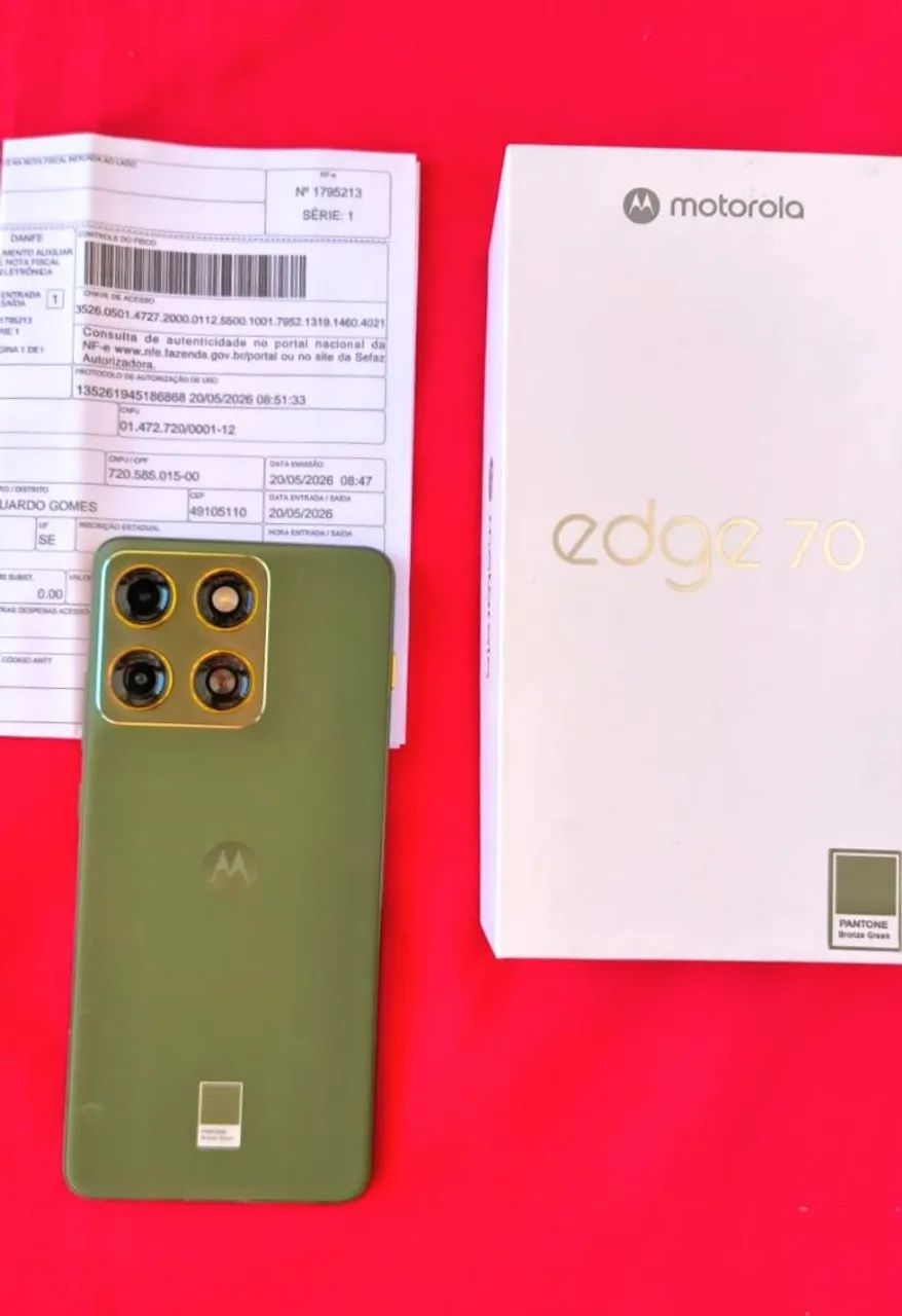 Motorola Edge 70 novo com nota e garantia  - Foto 4