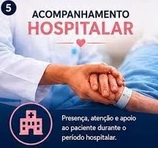Acompanhante Hospitalar e Cuidador - Foto 4