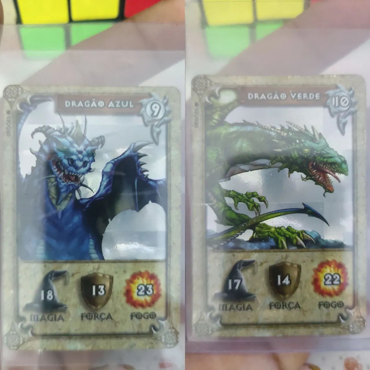 Coleção Completa Dracomania Elma Chips Originais(Contendo os 10 Dragões Prateados) - Foto 2