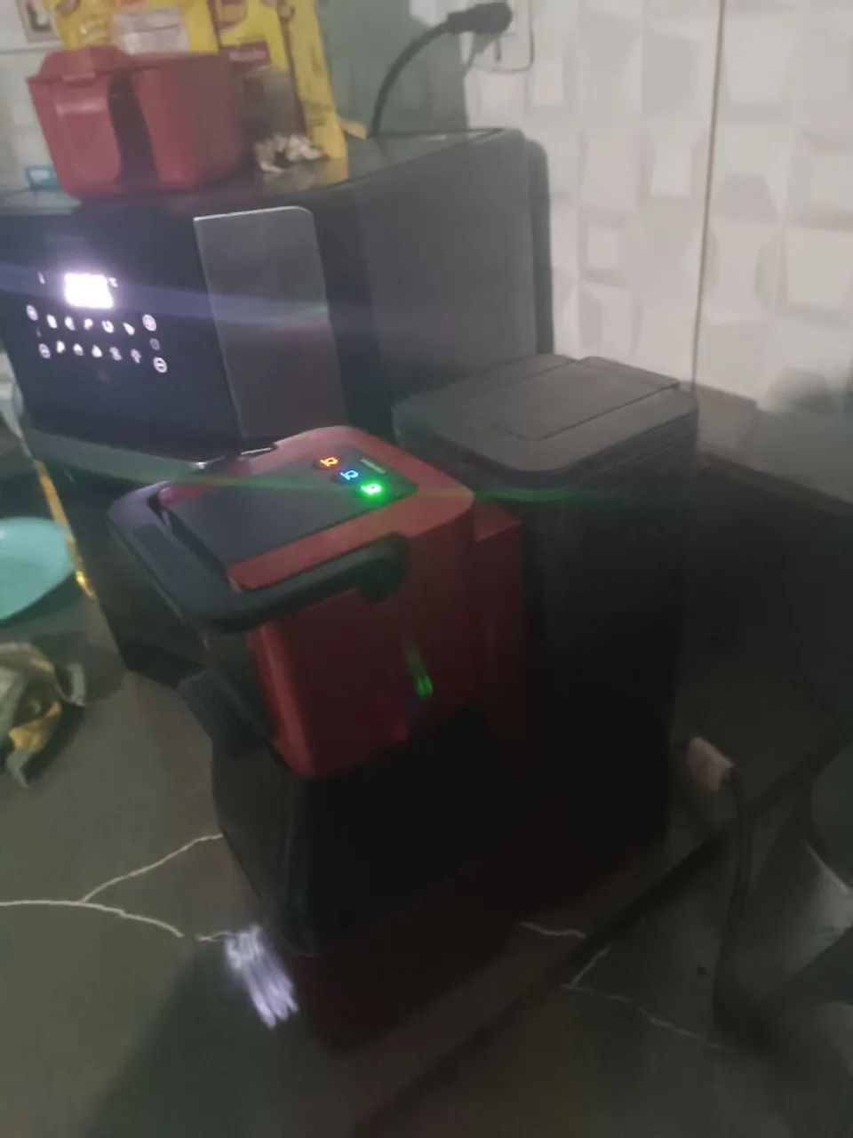 Cafeteira 3 corações 